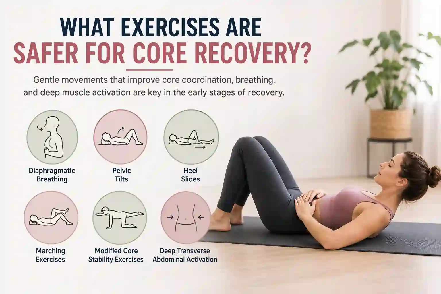 What Exercises Are Safer for Core Recovery Weston Super Mare